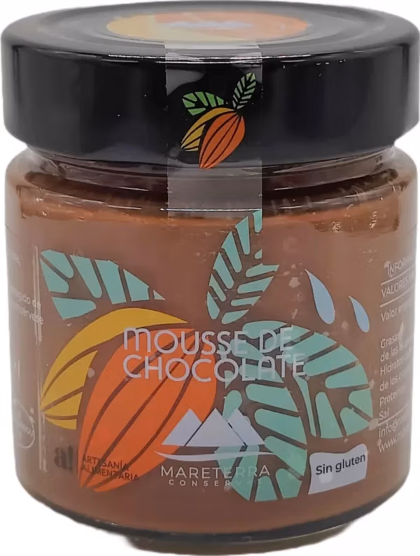mousse de chocolate
